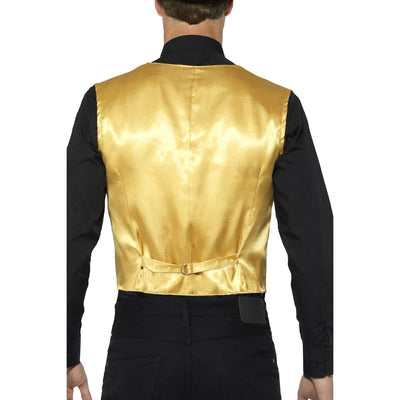 Sequin vest, gilet | gold Smiffys Deinparadies.ch