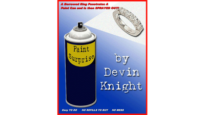 Paint Can Surprise by Devin Knight - ebook Illusion Concepts - Devin Knight at Deinparadies.ch