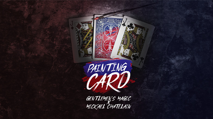 Painting Card (Red) | Mickael Chatelain & Gentlemen's Magic-Bigmagie-Deinparadies.ch