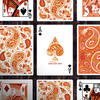 Paisley Ton sur Ton Poudre Orange Foil Designer's Choice-Deinparadies.ch-Deinparadies.ch