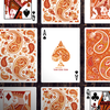 Paisley Ton sur Ton Poudre Orange workers Deck-Deinparadies.ch-Deinparadies.ch