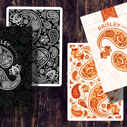 Paisley Ton sur Ton Poudre Orange workers Deck-Deinparadies.ch-Deinparadies.ch