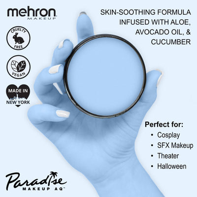 Paradise Make-up AQ 40ml | Pastell Blau-Mehron-Deinparadies.ch