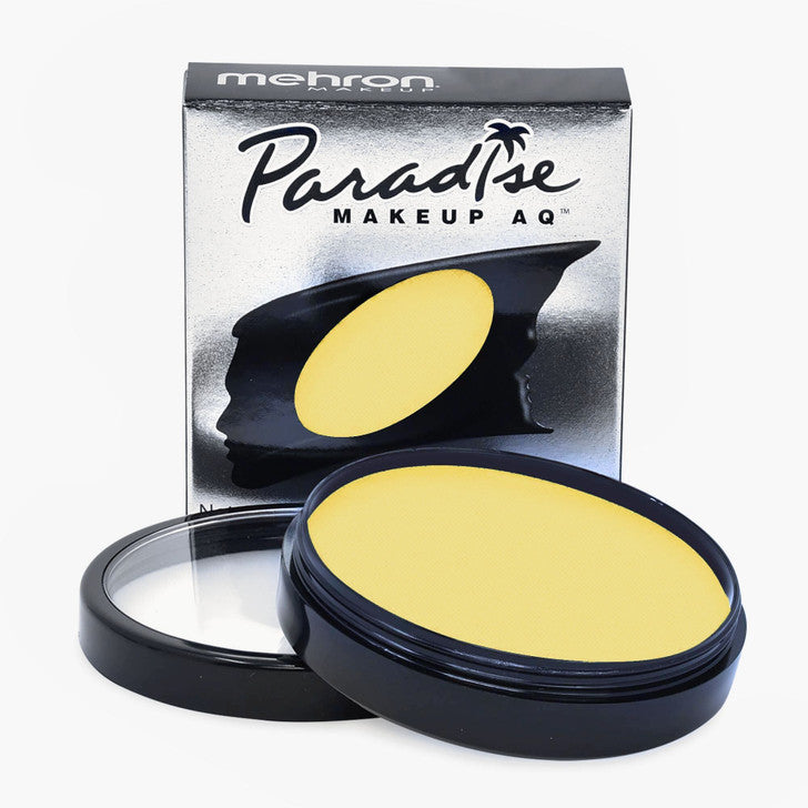 Paradise Make-up AQ 40ml | Pastell Gelb-Mehron-Deinparadies.ch