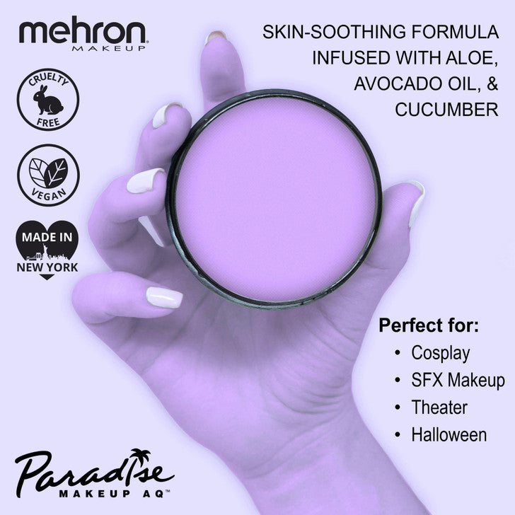 Paradise Make-up AQ 40ml | Pastell Purple-Mehron-Deinparadies.ch