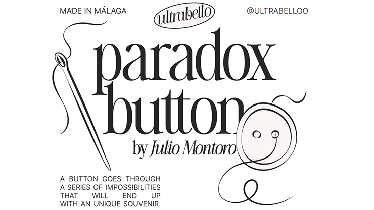 Paradox Button | Julio Montoro and Ultrabello-Julio Montoro-Deinparadies.ch