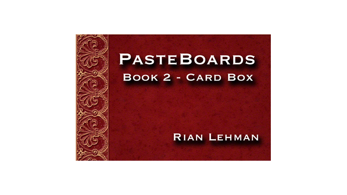 Pasteboards (Vol.2 Cardbox) by Rian Lehman - - Video Download Rian Lehman bei Deinparadies.ch