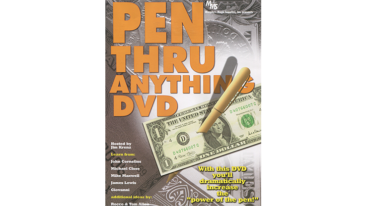Pen Thru Anything - Video Download Murphy's Magic bei Deinparadies.ch