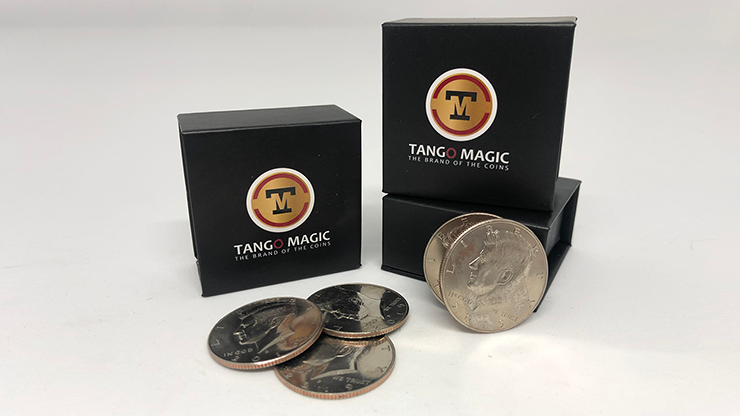 Perfect Shell Coin Set Half Dollar | Shell und 4 Münzen Tango Magic bei Deinparadies.ch