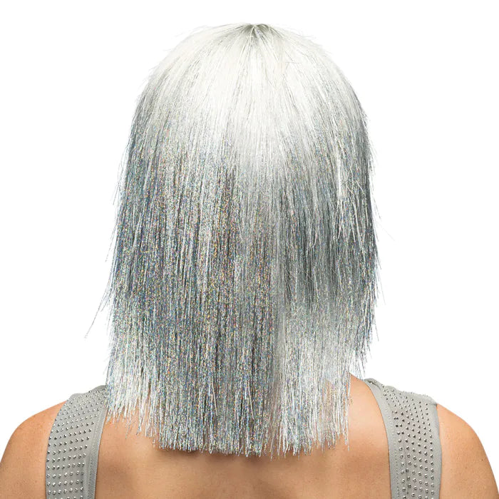 Perücke Crazy Lametta | silber-Boland-Deinparadies.ch