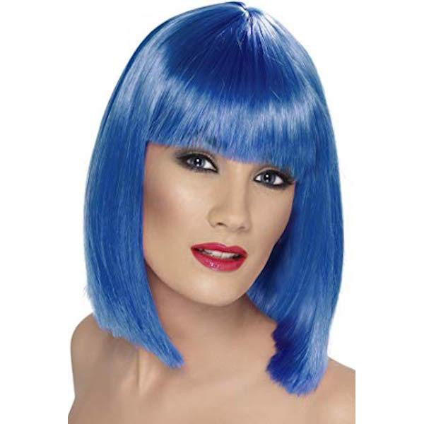Perücke Glamour blau Smiffys bei Deinparadies.ch