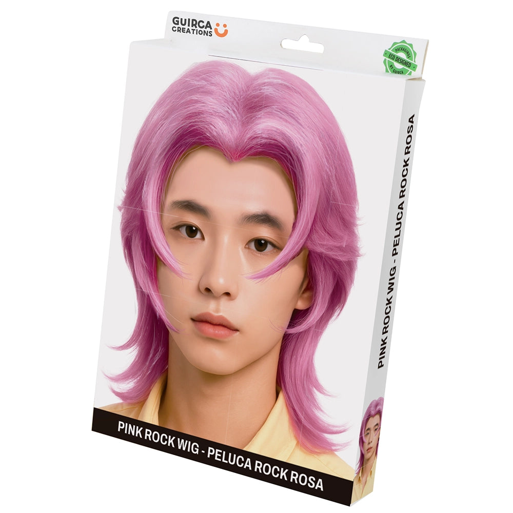 Perücke K POP | Rock Pink-Guirca-Deinparadies.ch