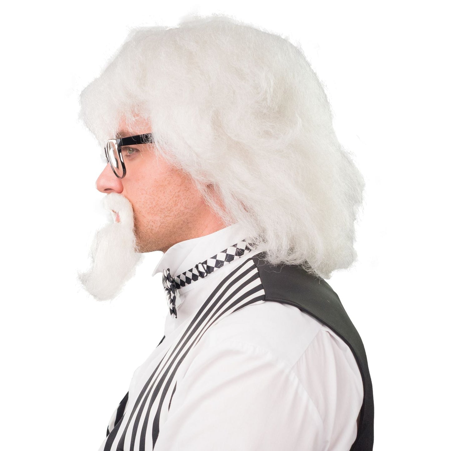 Professeur de perruque avec des lunettes | Orlob est d'accord Deinparadies.ch