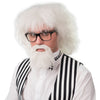 Professeur de perruque avec des lunettes | Orlob est d'accord Deinparadies.ch