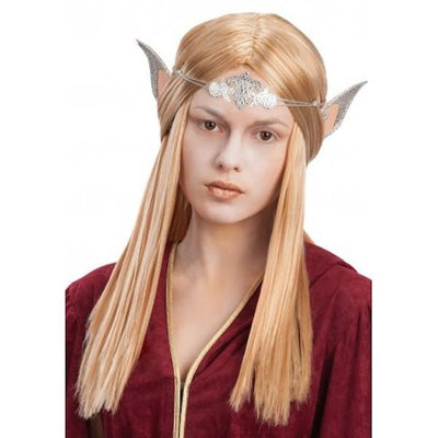 Parrucca bionda con orecchie da elfo Orlob a Deinparadies.ch