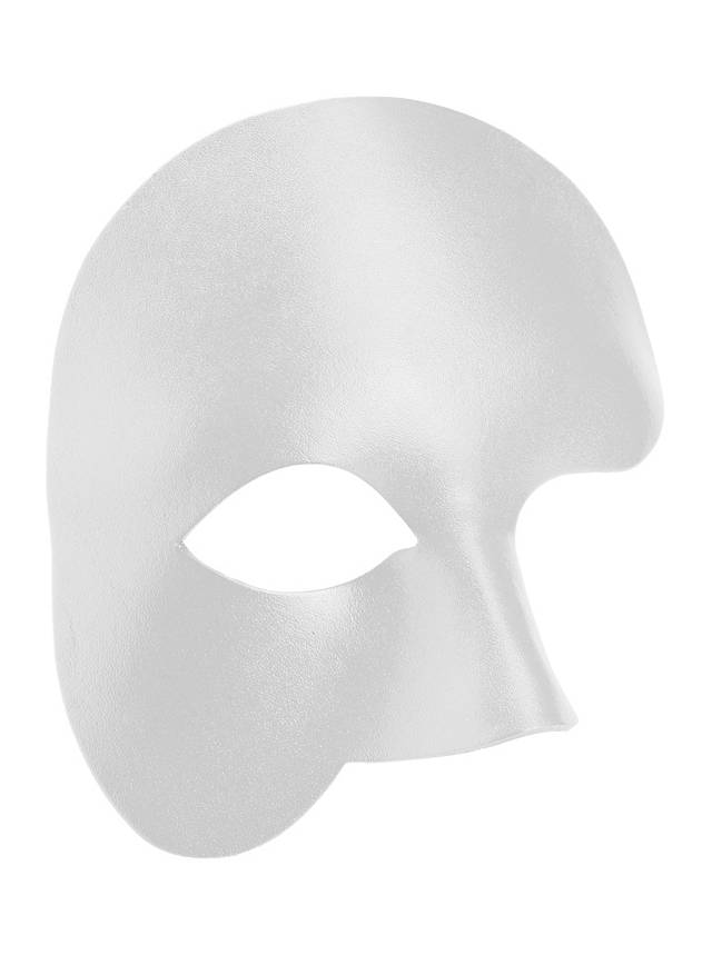 Phantom weiß Venezianische Ledermaske-Metamorph-Deinparadies.ch