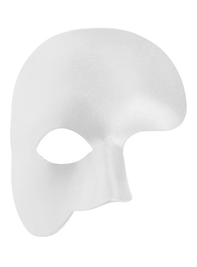 Phantom weiß Venezianische Ledermaske-Metamorph-Deinparadies.ch