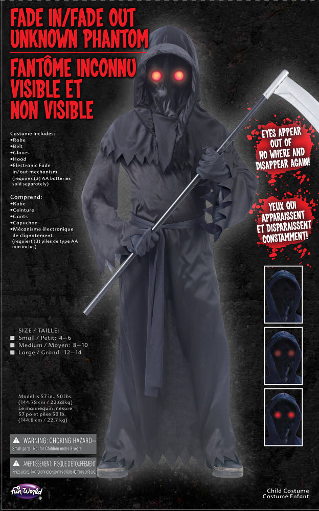 Phantomkleid Henker mit Leuchtaugen-Fun World-Deinparadies.ch