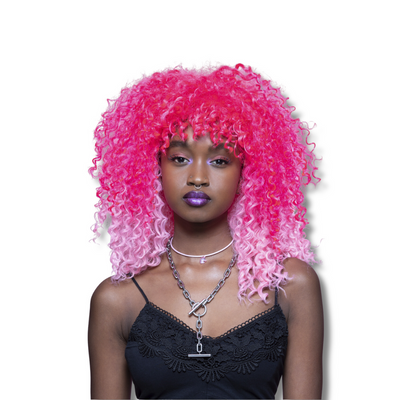 Pink Passion Ombre Curl Girl Perücke | Manic Panic