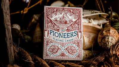Pioneers (Red) Playing Cards Ellusionist bei Deinparadies.ch
