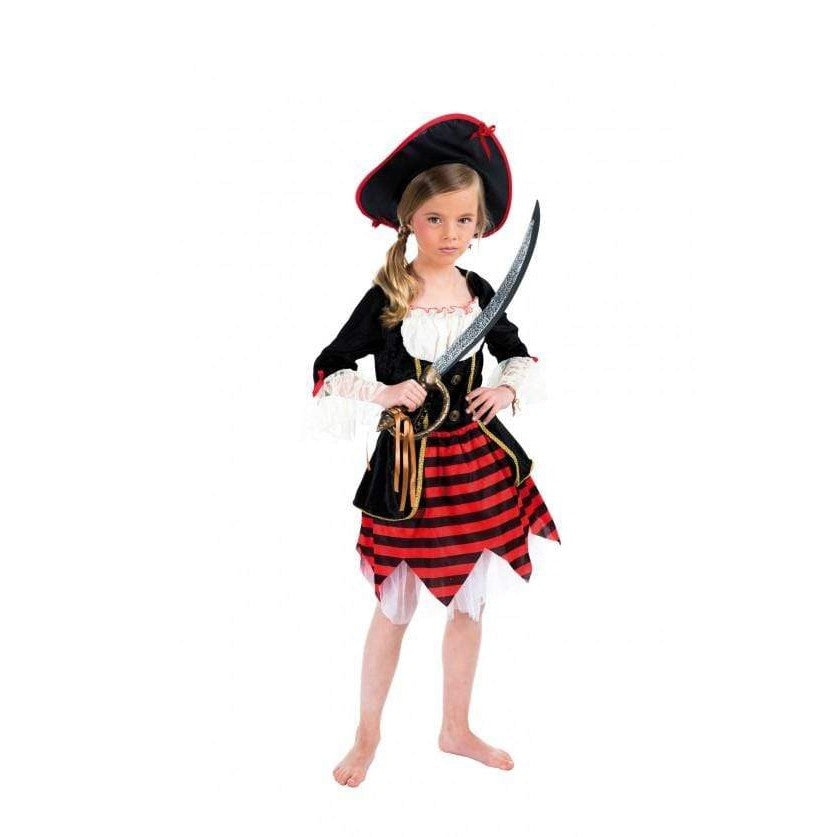 Disfraz de niña pirata para niña Chaks bei Deinparadies.ch
