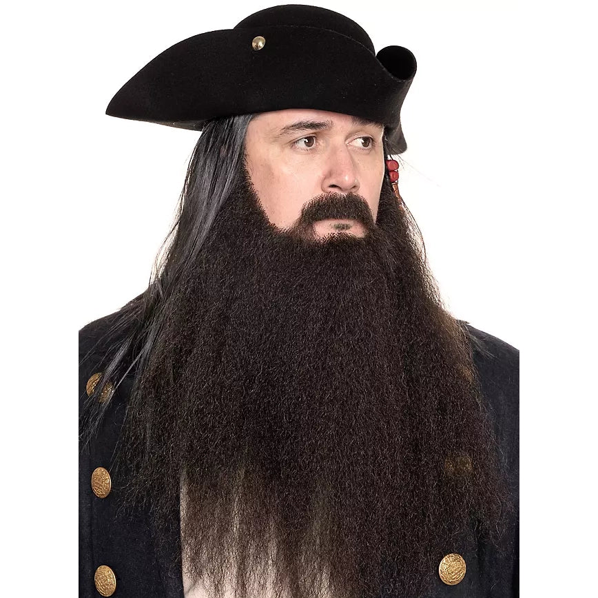Piratenbart Blackbeard Set | braun-Metamorph-Deinparadies.ch