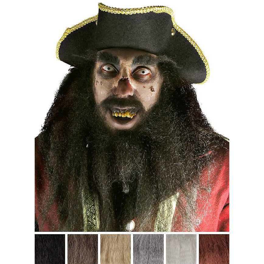 Piratenbart Blackbeard Set | braun-Metamorph-Deinparadies.ch