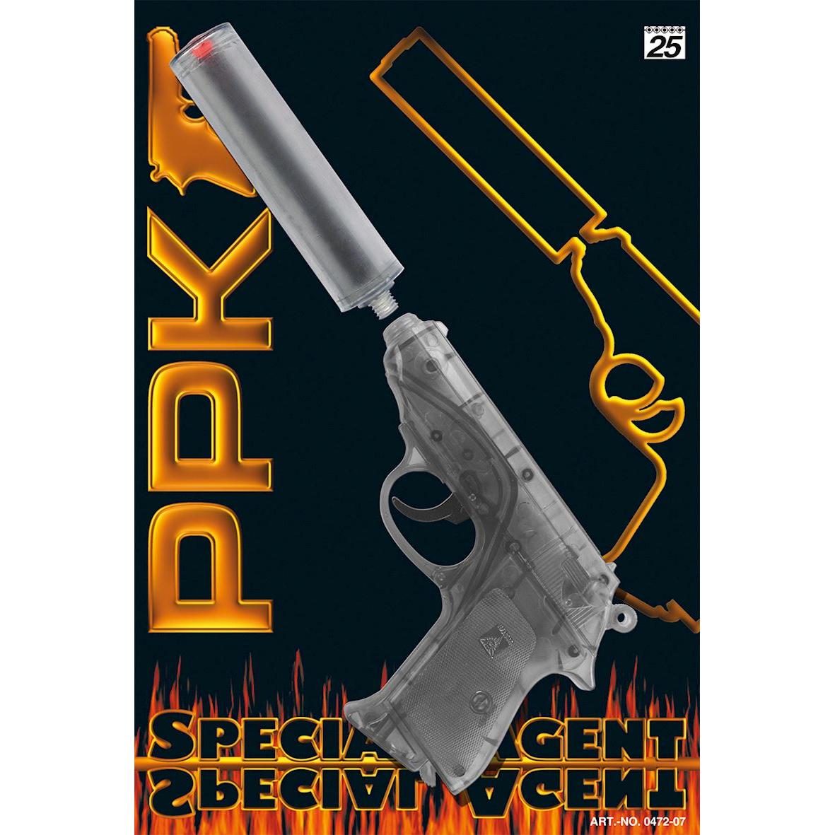 Pistole PPK mit Schalldämpfer-Wicke-Deinparadies.ch