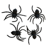 Lot de 4 araignées en plastique | Chaks de 9 cm à Deinparadies.ch