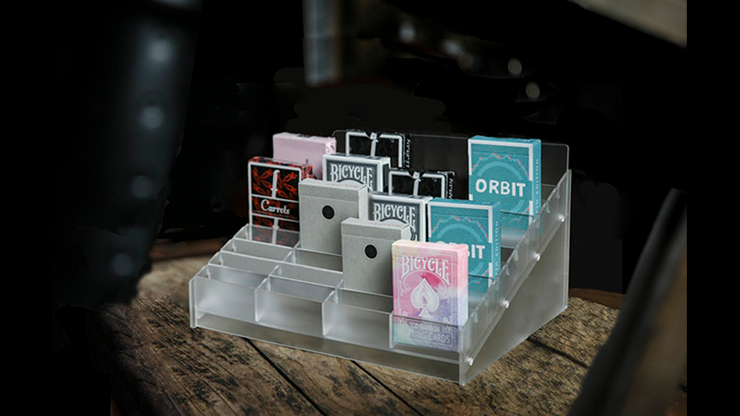 Playing Card Display Acrylic | TCC | Large, 40 decks of cards TCC Presents at Deinparadies.ch