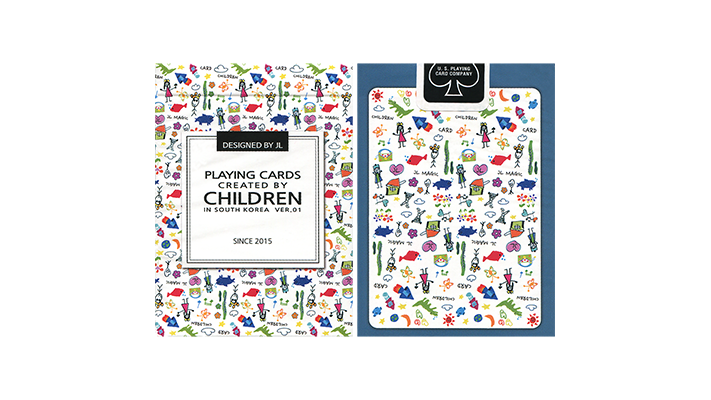 Playing Cards Created by Children by US Playing Card JL Magic bei Deinparadies.ch