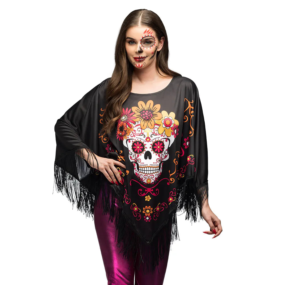 Poncho Catrina Dia de los Muertos-Boland-Deinparadies.ch