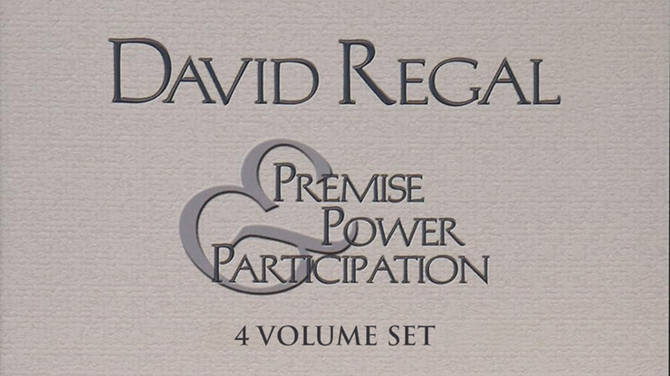 Prémisse, pouvoir et participation (ensemble de 4 volumes) | David Régal