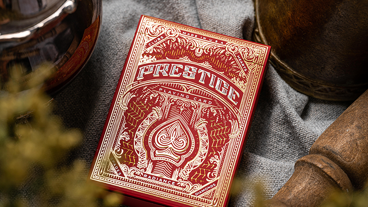 Prestige (Red) Playing Cards Gamblers Warehouse bei Deinparadies.ch