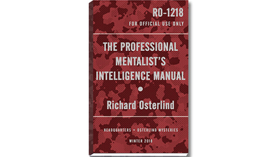 Professional Mentalist's Intelligence Manual | Richard Osterlind Jim Sisti Deinparadies.ch