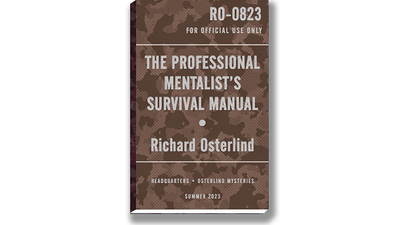 Manuel de survie du mentaliste professionnel | Richard Osterlind Jim Sisti Deinparadies.ch