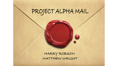 Project Alpha Mail by Harry Robson and Matthew Wright Marvelous-FX Ltd Deinparadies.ch