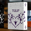 Purple Tulip Playing Cards Dutch Card House Company Deinparadies.ch bei Deinparadies.ch