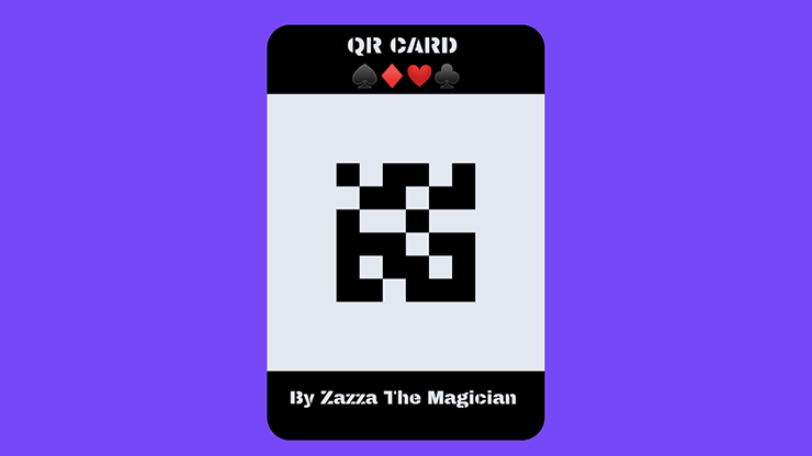 QR CARD By Zazza The Magician - Mixed Media Download Nicola Lazzarini Deinparadies.ch