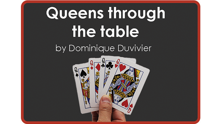 Queens Through The Table | Dominique Duvivier Dominique Duvivier bei Deinparadies.ch