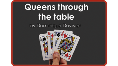 Queens à travers la table | Dominique Duvivier Dominique Duvivier à Deinparadies.ch