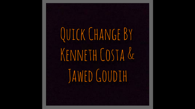 Quick Change by Kenneth Costa & Jawed Goudih - Video Download Kennet Inguerson Fonseca Costa bei Deinparadies.ch