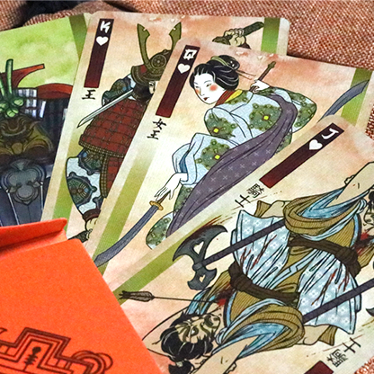 RONIN (Diamond Clan Edition Orange) Playing Cards | Kings Wild Project-Deinparadies.ch-Deinparadies.ch