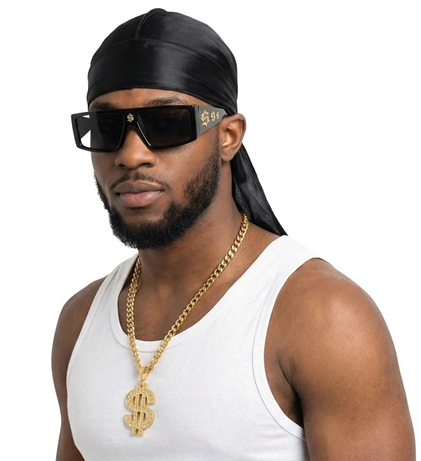 Rapper Set mit Brille und Kopftuch-Guirca-Deinparadies.ch