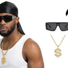 Rapper Set mit Brille und Kopftuch-Guirca-Deinparadies.ch