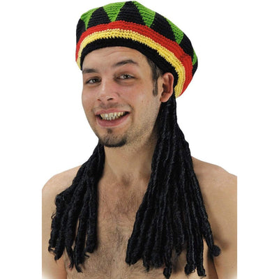 Rastamütze mit Rastalocken Carnival Toys bei Deinparadies.ch