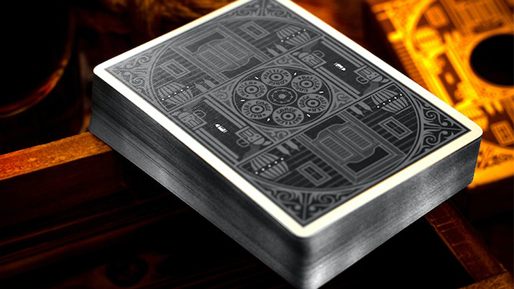Rattler Gorge Gilded (Noir) Playing Cards Deckidea at Deinparadies.ch