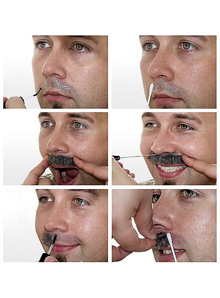 Raubritter Bartkombination Echthaar braun-Metamorph-Deinparadies.ch