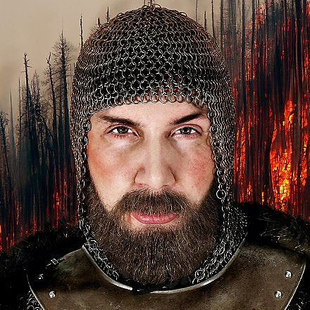 Raubritter Bartkombination Echthaar braun-Metamorph-Deinparadies.ch