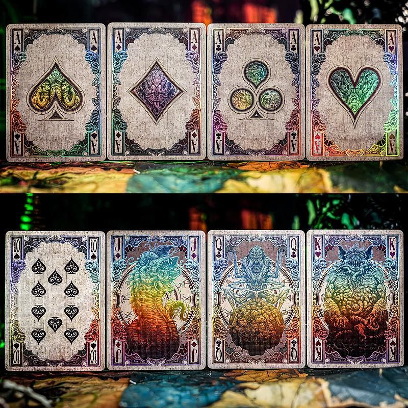 Reflections on the Wall Luxury Edition Playing Cards-Keyhole-Deinparadies.ch